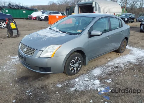 2007 Nissan Sentra 2.0 from USA, damaged, VIN 3N1AB61E37L659234